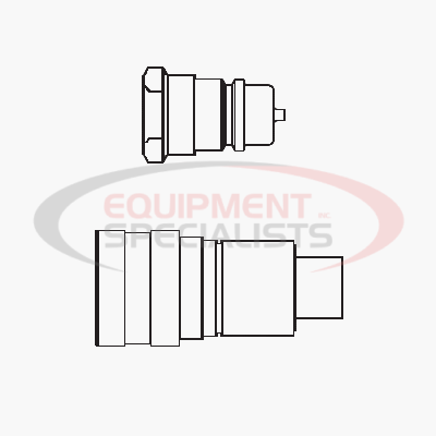 QUICK DISCONNECT SET, AEROQUIP 1/4