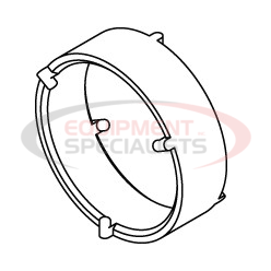 (Boss) [143-0008] RING, LOCK, STEEL, LOVEJOY, SR