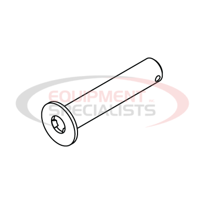 (Boss) [143-0284] PIN, PLOW, LOWER VERT LIFT CYLINDER [WELD]