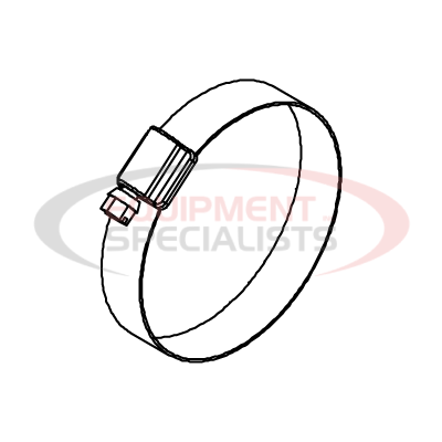 CLAMP, HOSE, WORM GR, 2.3-3.25