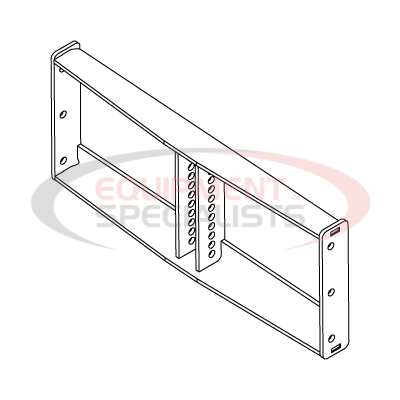 MID BRACE ASM, HITCH, DRAG PRO 180Z [BLACK