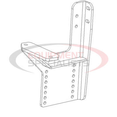 PB SPT PLT, PS, F2/350, 92-97 [WELD, BLK]