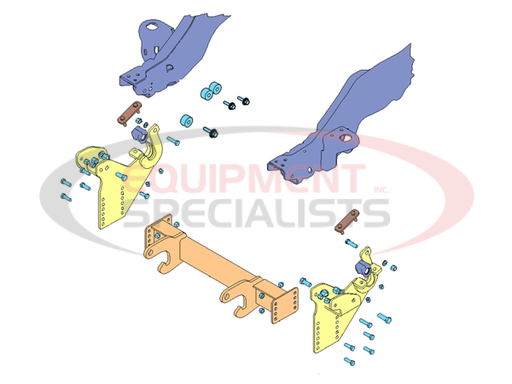 (Boss) [LTA09060B] LTA09060B Boss Undercarriage Mount RT3, FORD F250 F350 F450 F550 08-16