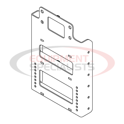 (Boss) [LTA11207-03] FRONT PLT WMNT, JOHN DEERE 5, 4 CYL [BLACK]