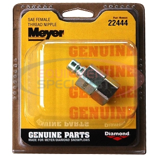 (Meyer) [22444C] SAE F THR NIPPLE-1PC