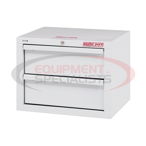 (Weather guard) [902-3-01] SECURE STORAGE MODULE, 2 DRAWER CABINET
