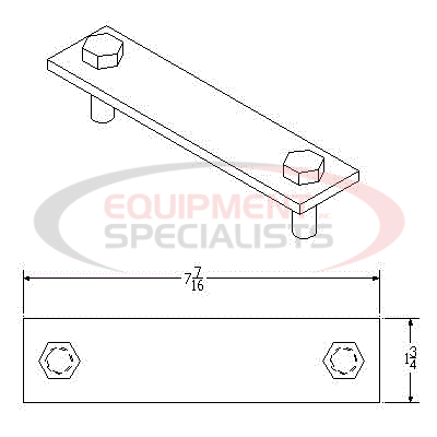 BOLT PLATE, ASSY, PS, DODGE 1/2 T, 09UP [WLD]