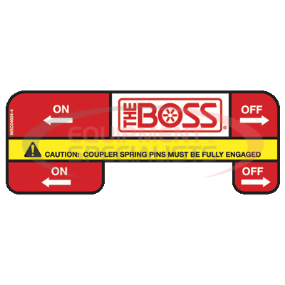 (Boss) [MSC04604] DECAL, PIN HOUSING DR SMARTHITCH2