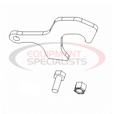 LATCH KIT, COUPLER TOWER, HD, 2002+