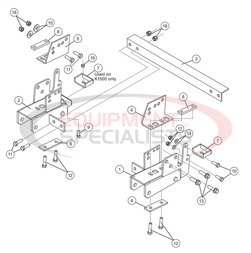 (Western) [67865] MOUNT KIT GM #67865