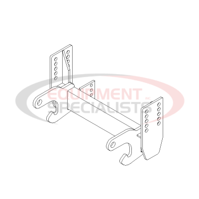 PUSHBEAM ASM RT3/CHEVY 79-87 [WELD] [BLA