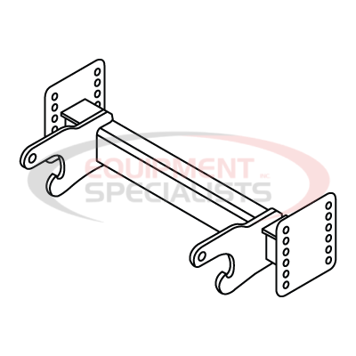 (Boss) [PBA09043-03] PUSHBEAM ASM RT3, SPT, CHVY 1/2T, 07+ [WELD]