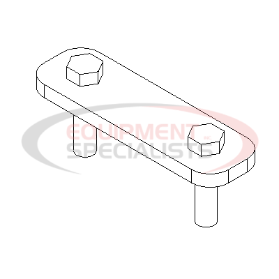 (Boss) [PBA09087-03] BOLT PLATE, FORD SUP-DUTY, 08+ [WELD, BLK]