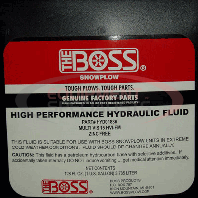 (Boss) [HYD01836] BOSS HYDRAULIC FLUID (GAL)