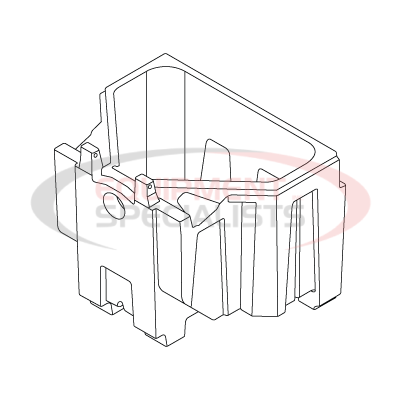 CONTAINER, 0.5 CU YD, W/ GRAPHICS