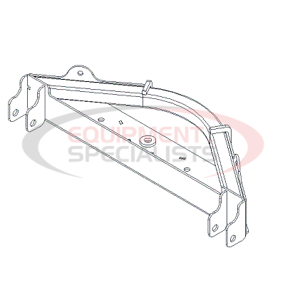 (Boss) [STB13530-03] PUSHFRAME ATT BAR, STB, ATV/UTV [WELD, BLK]