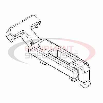 (Boss) [TGS05833] DRAW LATCH KIT, FLEXIBLE, TGS