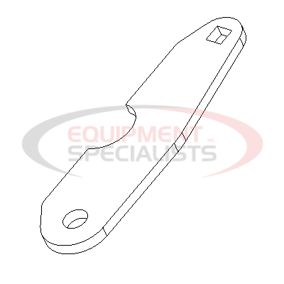 CHOKE PLATE, FEED GATE, 6 CU FT, TGS