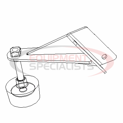 (Boss) [TGS06265] BUMPER BRKT W/HDW, DR, 6 CU FT, TGS