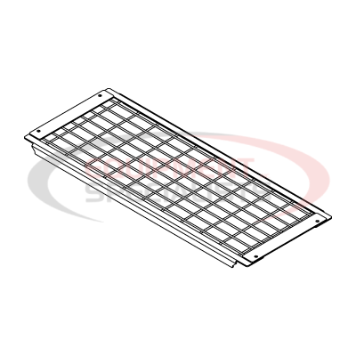 (Boss) [VBS17145-03] TOP SCREEN WELDMENT, MID, VBS [WELD] [BLAC