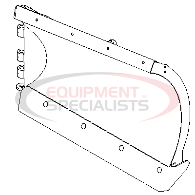 BLADE W/EDGE, LEFT, 6'6, UTV, POWER-V, XT