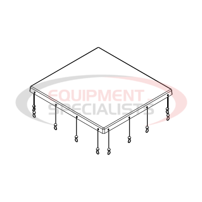 (Boss) [VBS19373] TARP WITH BUNGEES, VBX3000