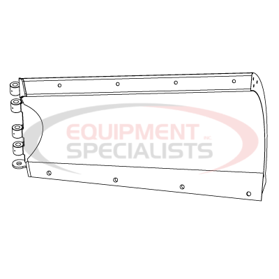 BLADE W/EDGE, LEFT, 5'6'', ATV/UTV, V