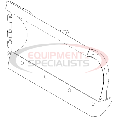 BLADE HALF W/EDGE, RT3, LEFT, 7'6, FCE, 09+