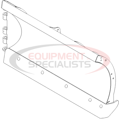 (Boss) [BAL16002] BLADE HALF W/EDGE, RT3, LEFT, 9'2, FCE, 09+