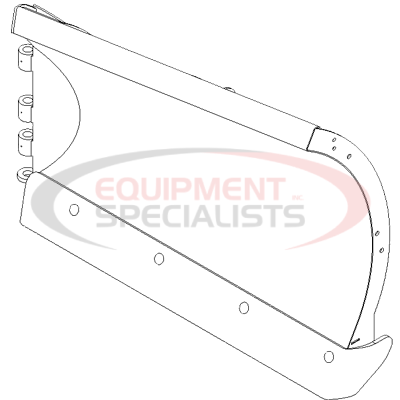 BLADE HALF W/EDGE, RT3, LEFT, 8'2, XT, 09+