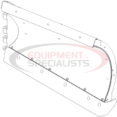 BLADE HALF W/EDGE, RT3, LH, 9'2, POLYXT, 09+