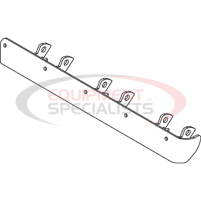 BASE ANGLE ASM, LEFT, 10'V, DXT [WELD, BLK]