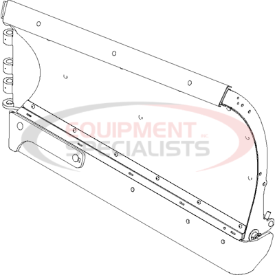 BLADE HALF W/EDGE, RT3, LH, 9'2, SS DXT