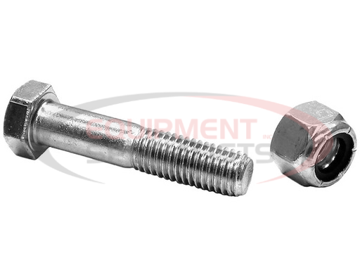 (Buyers) [1302020] SAM KING BOLT AND LOCKNUT ASSEMBLY 5/8-11 THREAD-REPLACES MEYER #09122