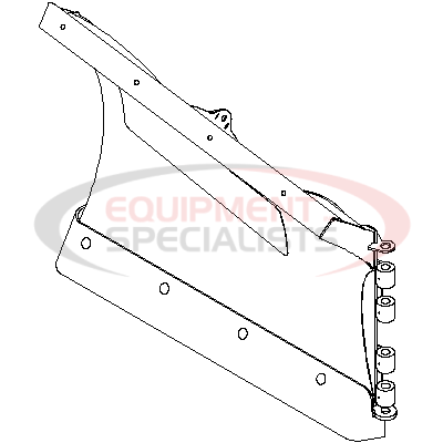 BLADE W/EDGE, RIGHT, 6'6, UTV, V, XT, BOSS