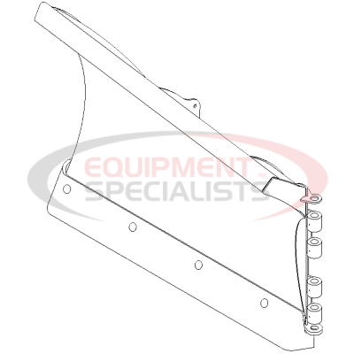 BLADE HALF W/EDGE, RT3, RIGHT, 8'2, XT, 09+