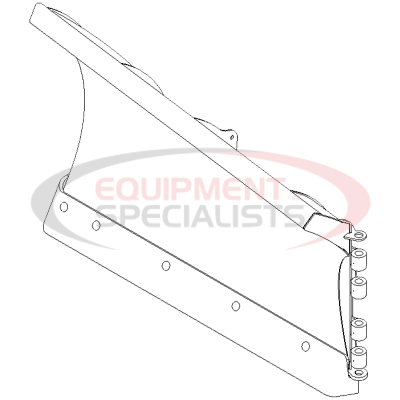 (Boss) [BAR16015] BLADE HALF W/EDGE, RT3, RIGHT, 9'2, XT, 09+