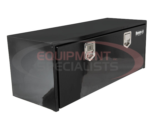 Buyers 1702115 - 18X18X60 INCH BLACK STEEL UNDERBODY TRUCK BOX WITH ...