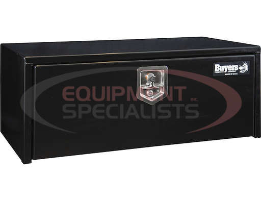 (Buyers) [1703305] 14X16X36 INCH BLACK STEEL UNDERBODY TRUCK BOX