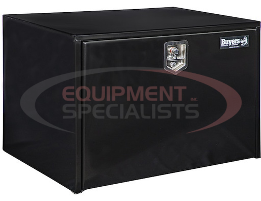 (Buyers) [1704305] 24X24X36 INCH BLACK STEEL UNDERBODY TRUCK BOX