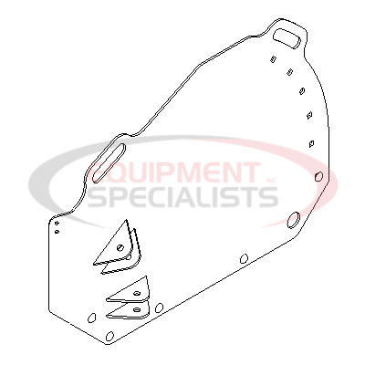 (Boss) [BXP16587-01] WING ASM, RH, SKIDSTEER, BXP [WELD, RED]