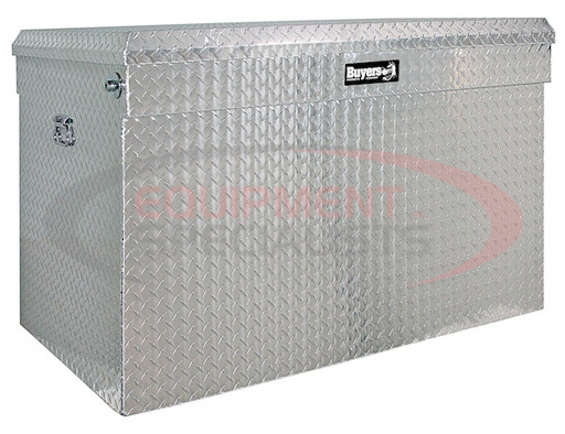 (Buyers) [1712120] 30 (H) X 30/28 (D) X 49 (W) INCH DIAMOND TREAD ALUMINUM ALL-PURPOSE JUMBO CHEST