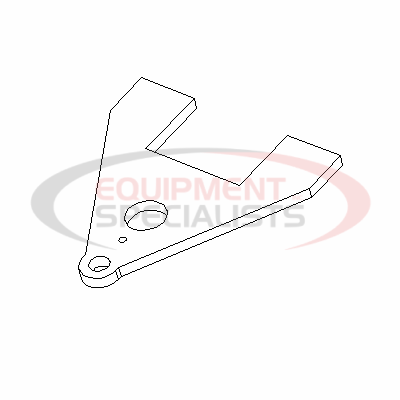 BOTTOM PLATE, CENTER HINGE RT3 V-BLADE