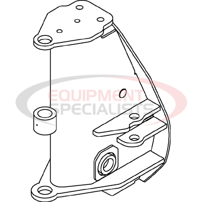 (Boss) [CHA17600-01] CENTER SECTION RT3 V 10' DXT [WELD] [RED