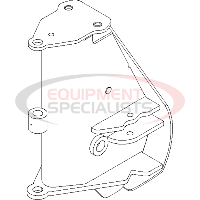 (Boss) [CHA18200-03] CENTER ASM, DXT [WELD, BLACK]