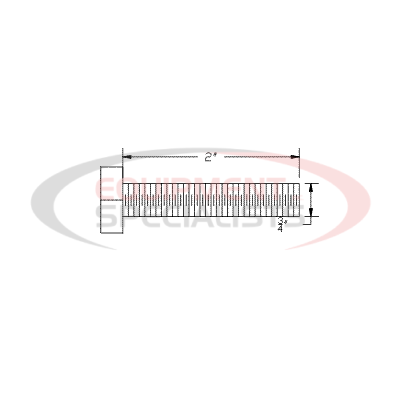 (Boss) [HDW01756] HHCS, 3/4-10X2, NC, GR5, YZN