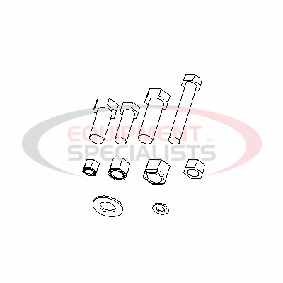 (Boss) [HDW01791] FASTENER KIT, FORD F2/350 92-97