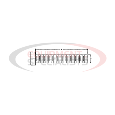 HHCS, 5/8-11X5-1/2GR5 PLT