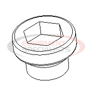 (Boss) [HDW06300] SET SCREW, 3/8-24X1/4, ST/ST, W/360 PATC