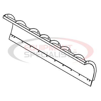 (Boss) [STB07738] BLADE CRATE (SNOWPLOW) , 10-0, HD STEEL STB